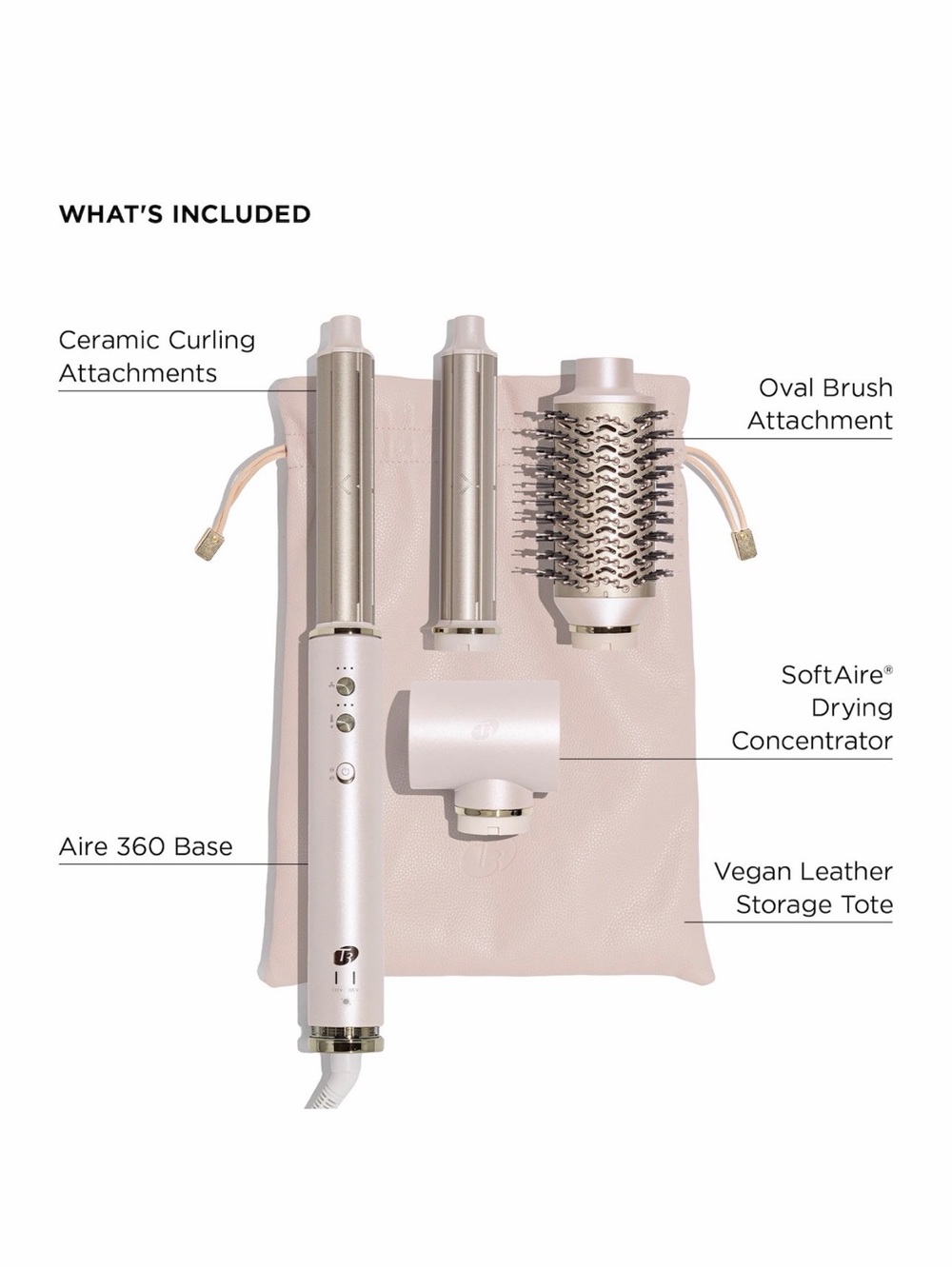 BNIB - T3 Aire 360 Dual Voltage Ceramic Air Styler